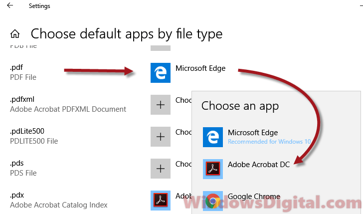 How to Change Default PDF Viewer in Windows 10