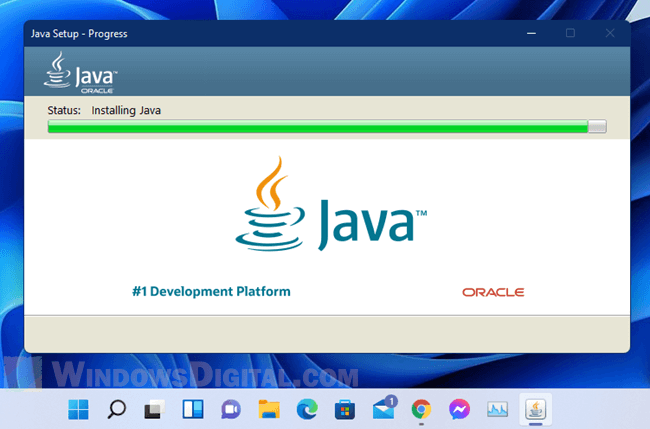How to Install Java Windows 11