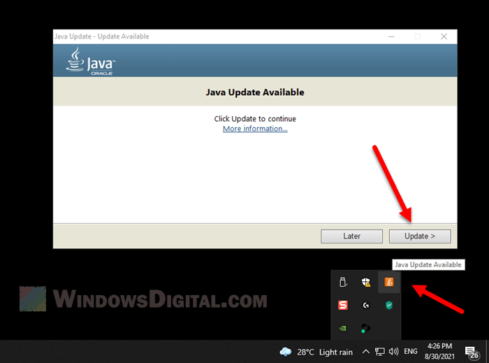 How to Update Java in Windows 11