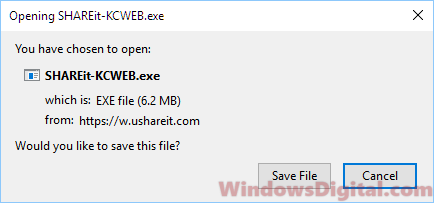 SHAREit for PC Windows 10 64-bit Download offline installer
