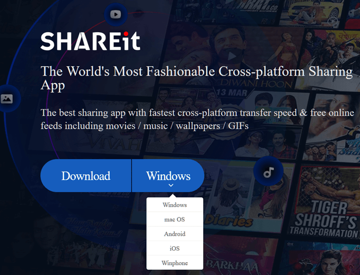 SHAREit for PC Windows 10 64-bit Free Download Latest Version